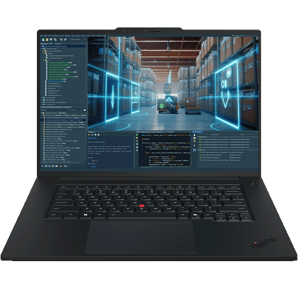 Lenovo ThinkPad P1 Gen 9 Intel Copilot+ PC, Black - Business Laptop - Windows 11 Pro - Intel® Core™ Ultra 7 366H vPro® - 2TB SSD - 64GB RAM - 16