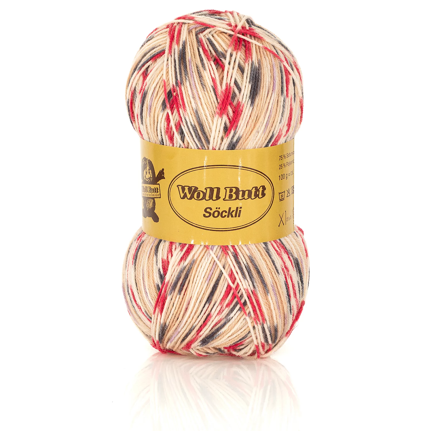 Woll Butt Söckli – romance color