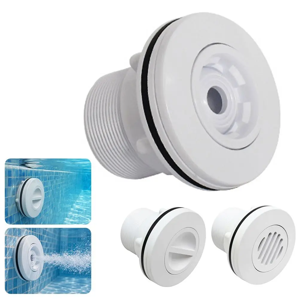 Buse de sortie d'eau ABS pour piscine, débit réglable, anti-colmatage, jet de retour pour piscine, buse d'entrée de piscine, accessoire de piscine