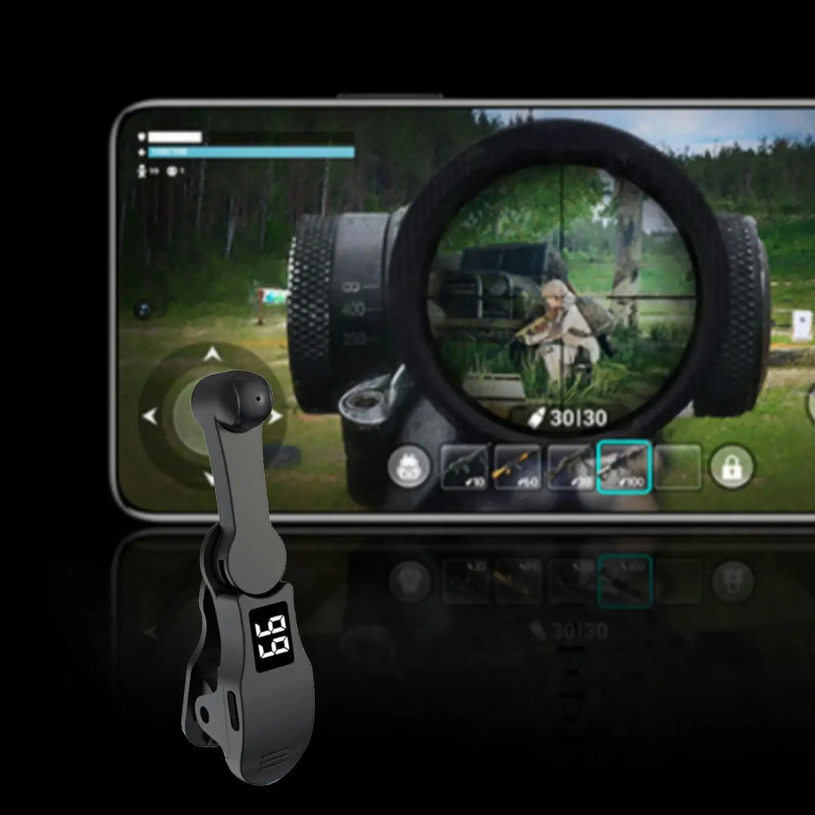 Auto Screen Clicker for Smart Phone Apps Video Live Streaming Gadget Smartphone Continuous Clicking Gadgets for Reward Task