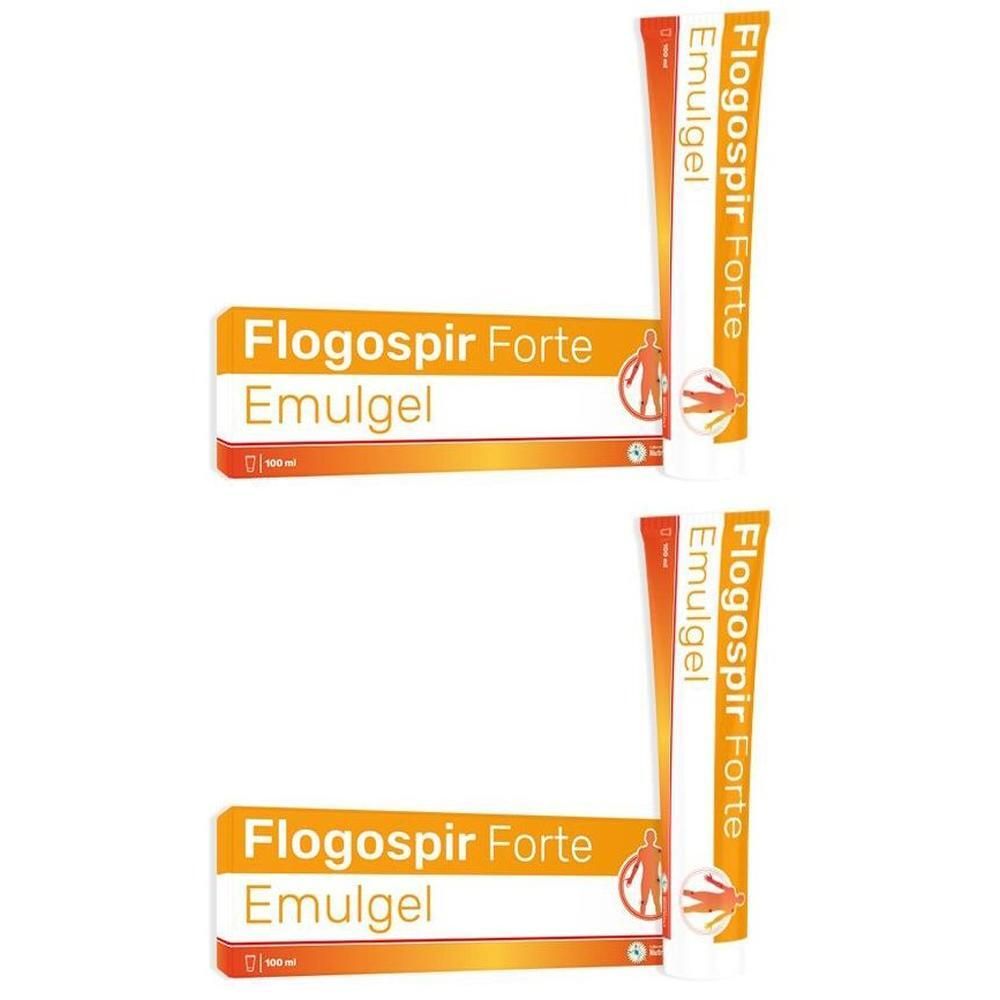Flogospir Forte Emulgel 2x100 ml Gel