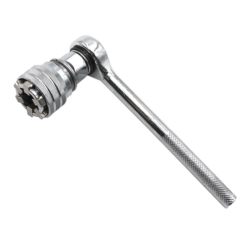 Universal Socket Wrench Set, Self-Adjusting Socket Tool with 3/8 Inch Hex Shank Adapter for Drill, Power Tools, Nuts and Bolts, Multi-Size Fastening Tool for Home Repair and DIY Projects