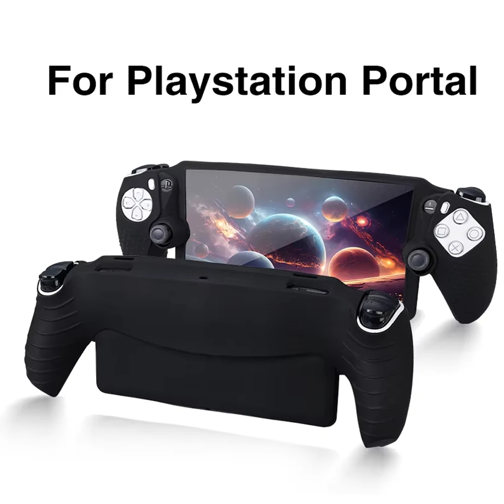 For PS5 PlayStation Portal Silicone Protective Case Handheld Anti-Scratch Rubber Skin Cover Sleeve for PS Portal Accessories