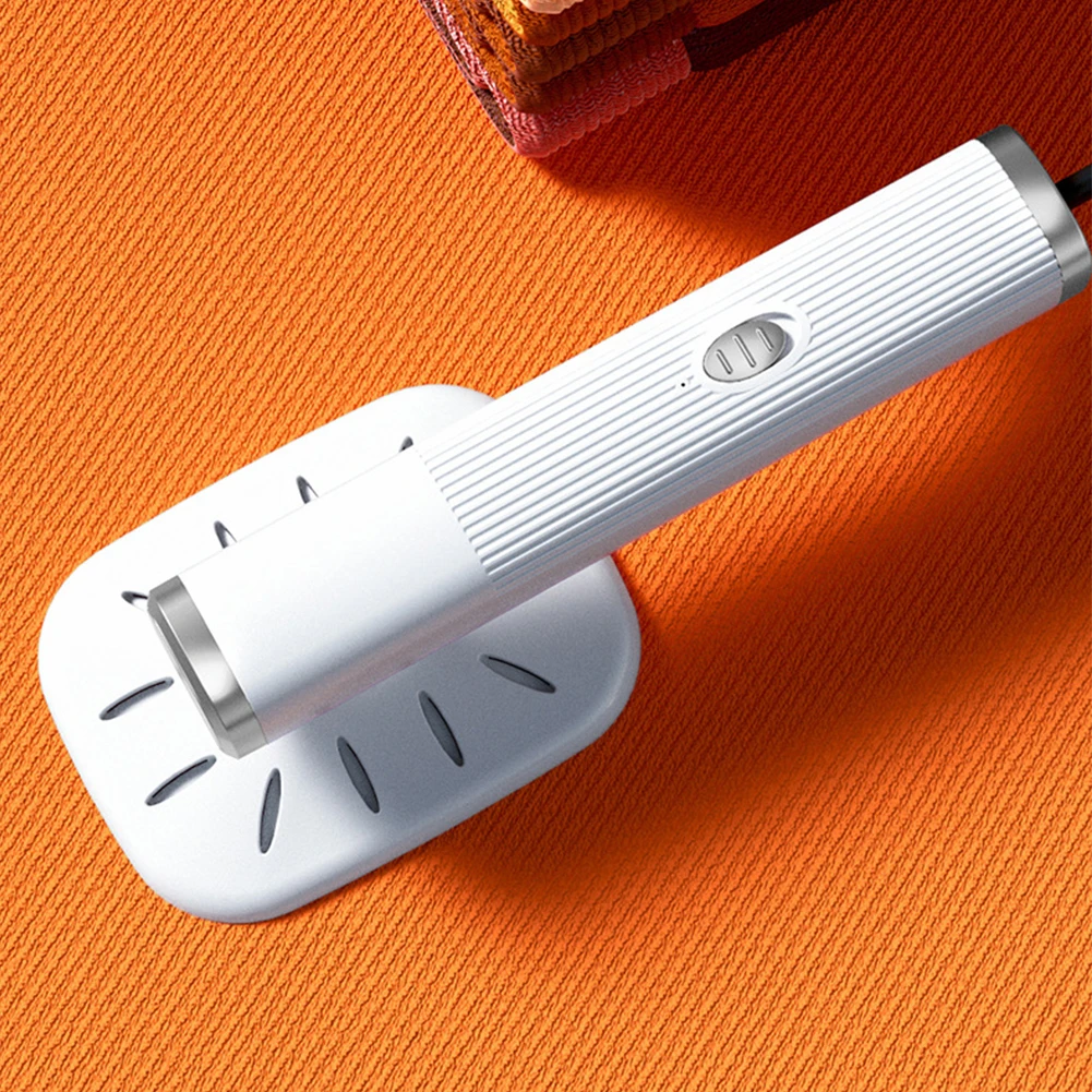 Machine à repasser portable 360 ° Mini fer à vapeur USB, fer à repasser électrique pour le repassage des vêtements en tissu