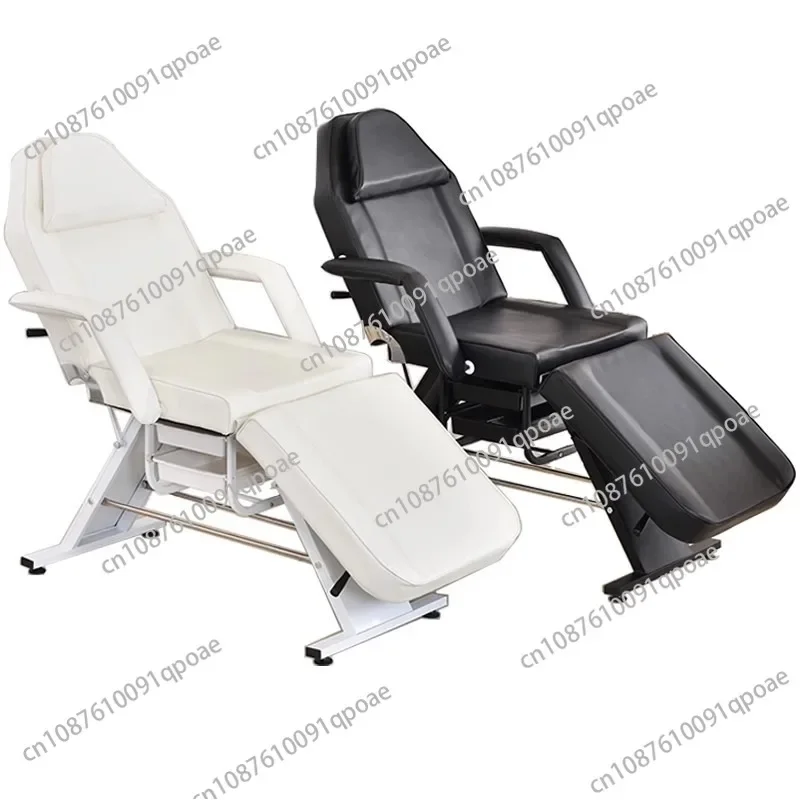 Fauteuil de soin du visage, fauteuil de tatouage, table de massage, table de salon avec tabouret hydraulique pour massage professionnel, soin du visage, extension de cils, traitement de beauté, spa