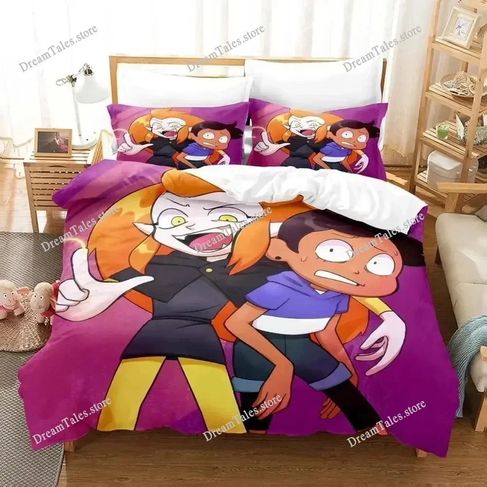 Nouvel ensemble de literie Bad Girl Coven, ensemble de literie simple, double, queen, king size, ensemble de literie pour adultes et enfants, ensemble de housse de couette, ensemble de draps de lit