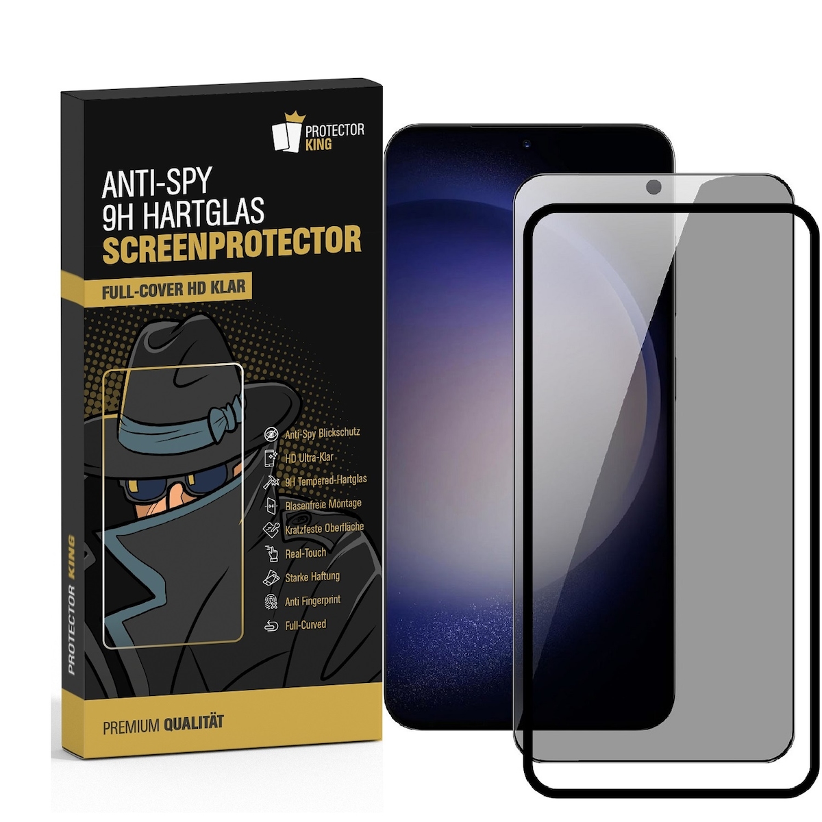 5x Blickschutz 9H Panzerglas für Samsung Galaxy S26 Plus Full-Screen Protector Anti-Spy Montagehilfe Displayschutz Schutzglas Tempered Hartglas