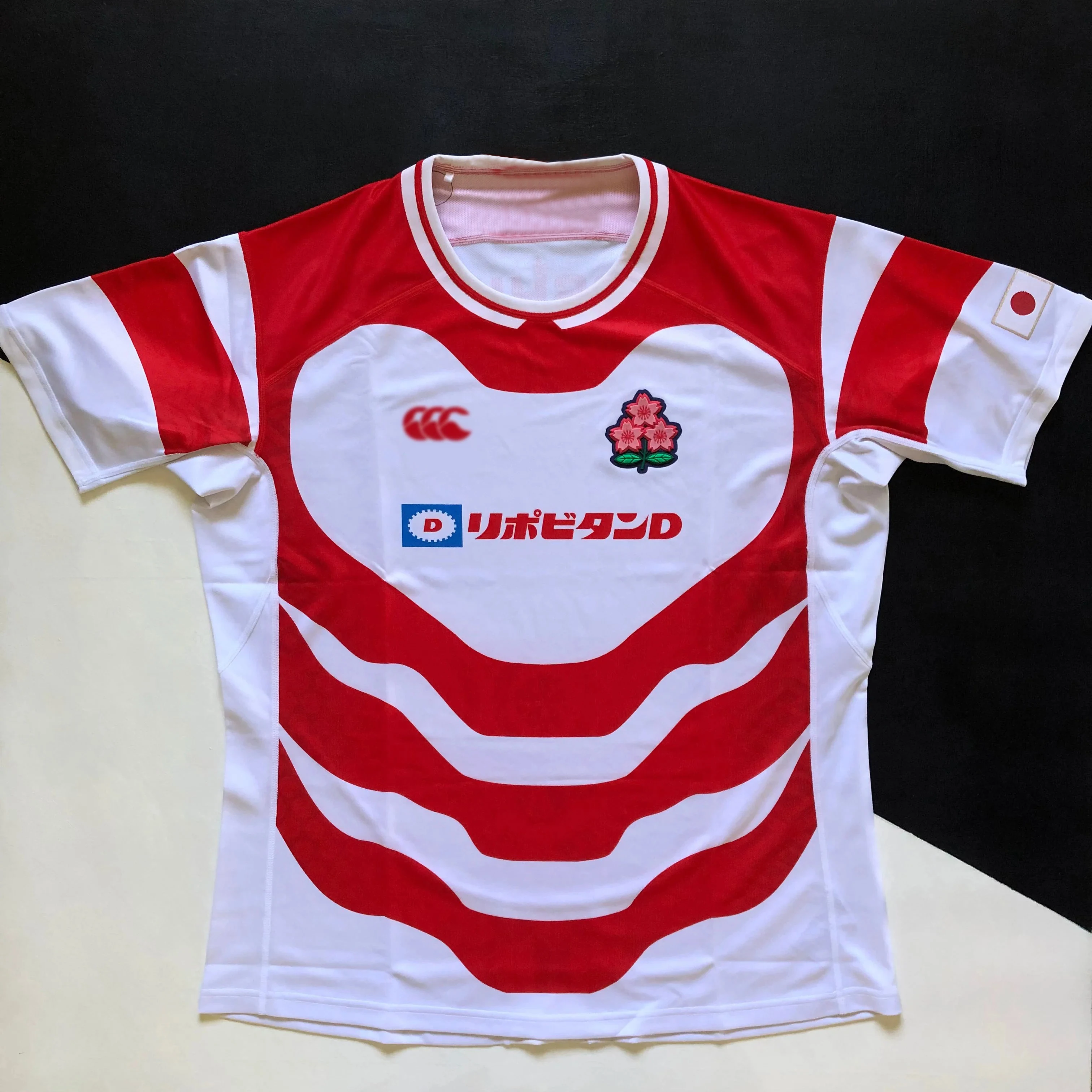 Maillot de rugby du Japon 2025-2026 – Équipe japonaise – Maillot de rugby imprimé 3D pour homme – Respirant et à séchage rapide – Maillot d'entraînement domicile/extérieur