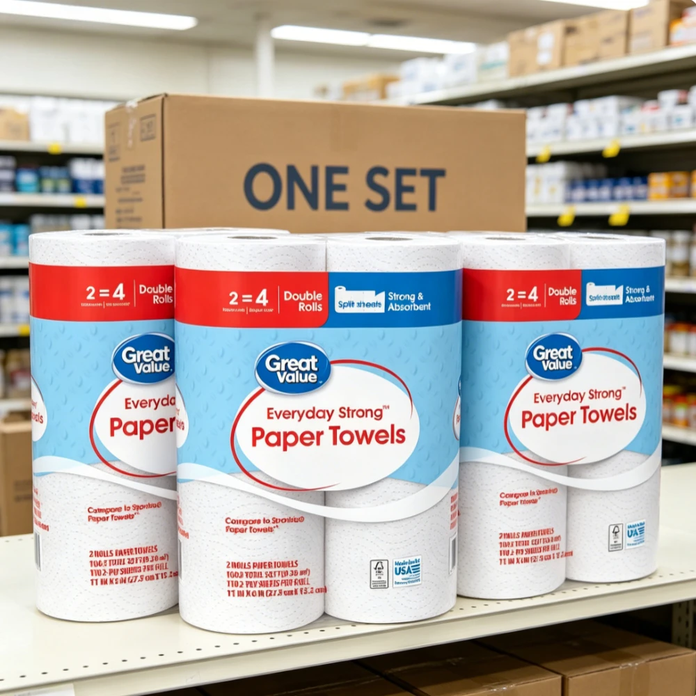 Large-capacity household Super Absorbent and Durable Household Paper Towels Quick Drying Multipurpose Kitchen Towels for Cleaning Spills and Messes