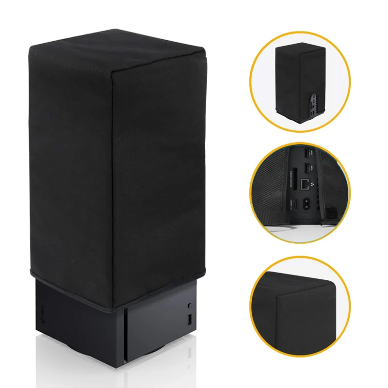 Vertical Dust Cover Case for Xbox Series X Console Anti-Scratch Horizontal Dustproof Sleeve for Xbox Series X Accessories