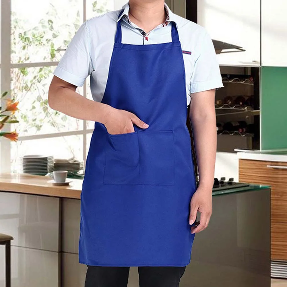 Colorful Apron Waterproof Oilproof Kitchen Work Clothes Kitchen Cooking House Cleaning Men Women Universal Sleeveless Aprons