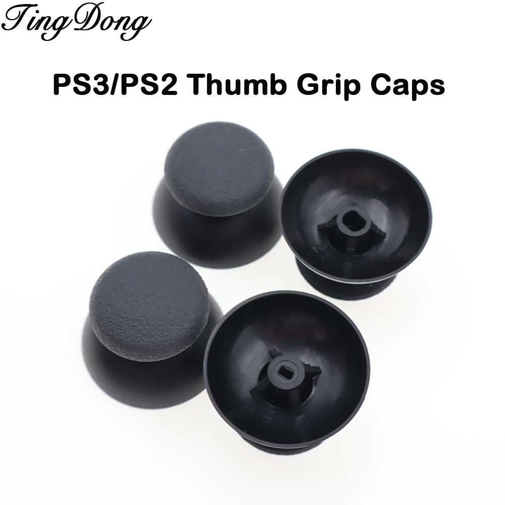 2-10PCS Large/Small Hole Thumb Grip Caps For PS3 3D Joystick Cover Thumbstick Caps For PlayStation 3 PS3 Controller Mushroom Cap