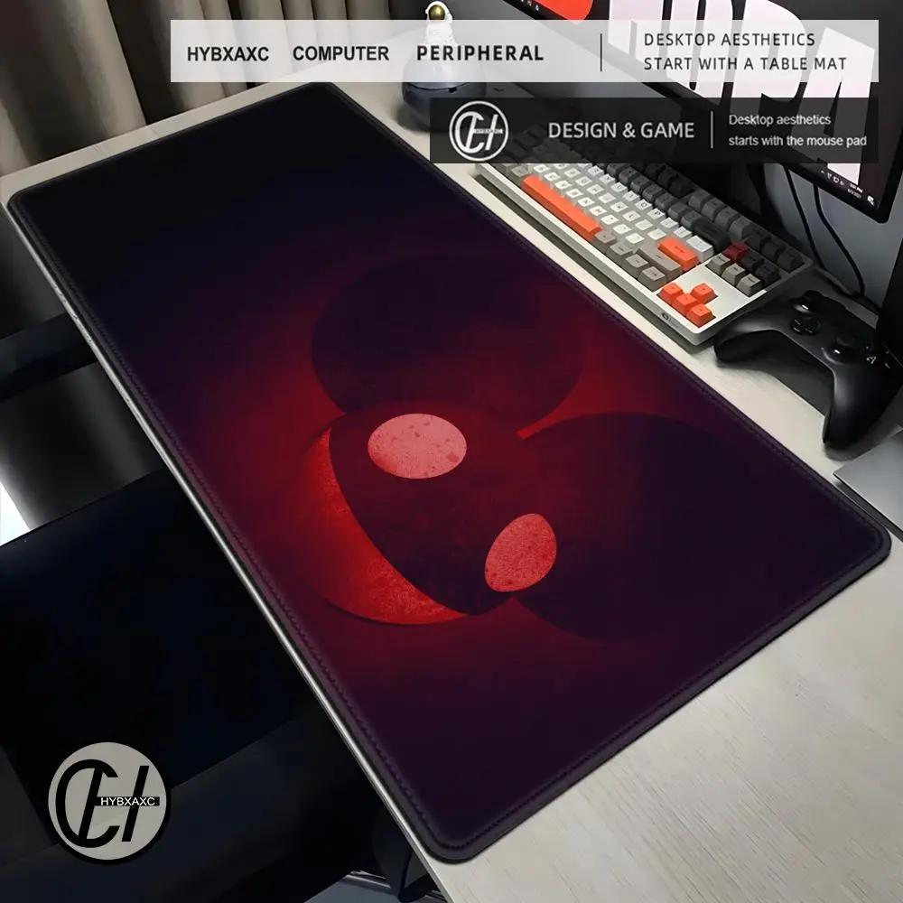900X400mm Computer Mousepad Xxl PC Gaming Mouse Pads Anime Cool Deadmau5 Large Gamer Mats Keyboard Pad Mat Laptop Office Carpet