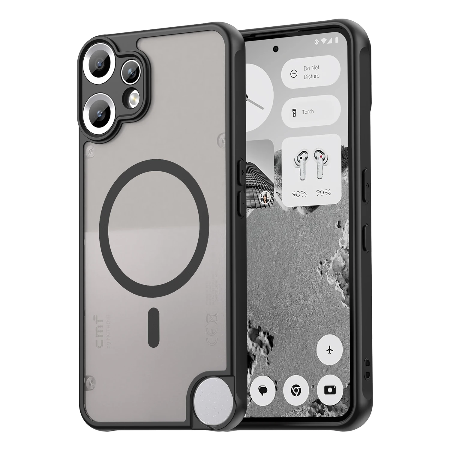 New Armor Bumper Shockproof Phone Case For Nothing Phone 3 3a Magnetic Phone case For CMF Phone 2 Pro 3a Pro