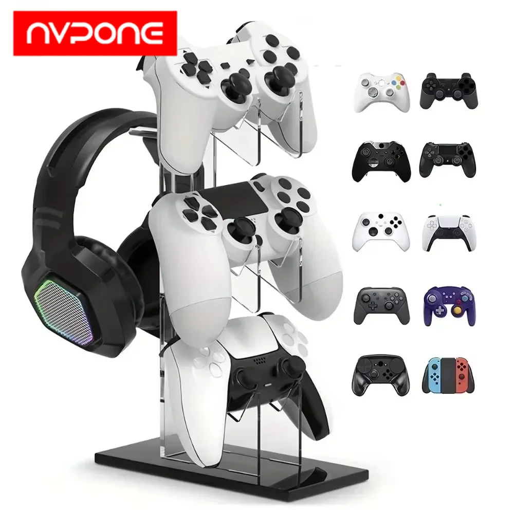 Gamepad Control display stand For Playstation 5 4 PS5 PS4 PS3 Dualsense Dualshock Switch Pro Xbox Stands and headphone bracket