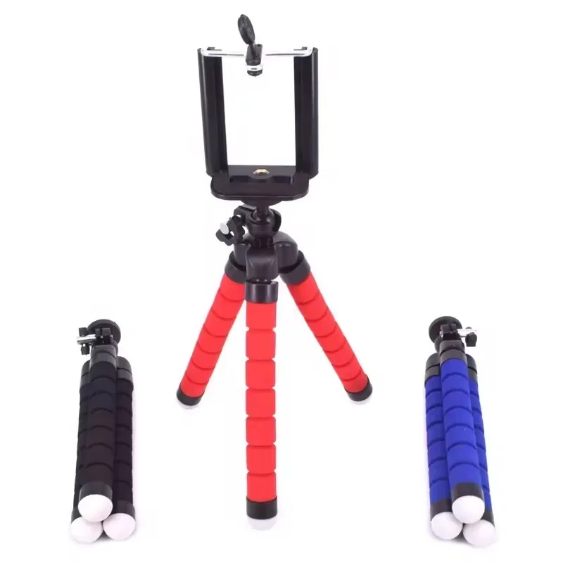 Phone Tripods With Bluetooth Remote Flexible Desktop Stand Smart Phone Camera Holder For iPhone Vivo Xiaomi And For DJI Camera