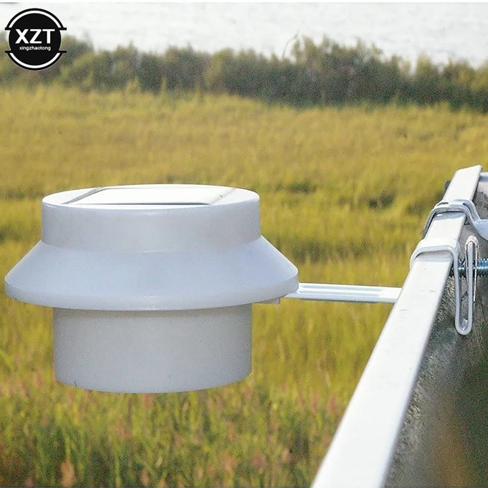 13LED Solar Spot Garden Round Gutter Fence Light Garden Lantern LED Solar Light Outdoor Garden Decoration Solar Lamp Accessories