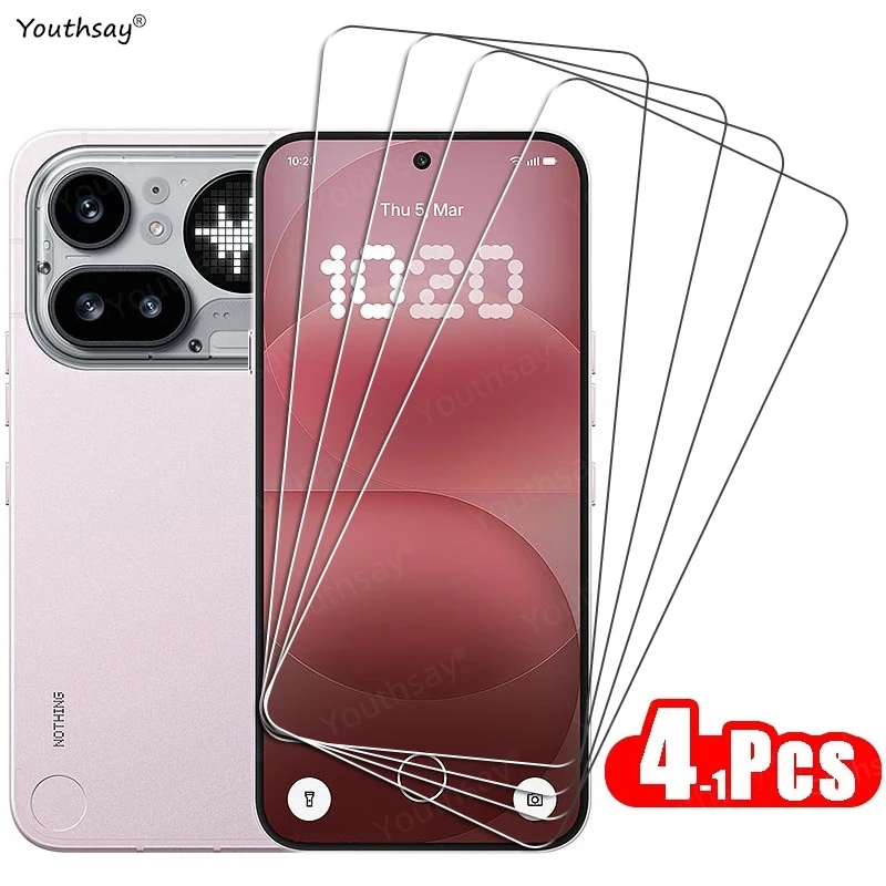 Full Clear Glass For Nothing phone 4a Pro Tempered Glass Nothing phone 4a Pro Screen Protector Phone Film Nothing phone 4a Pro