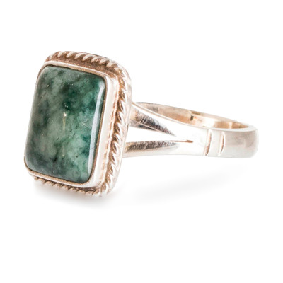 Life Divine,'Jade Jewelry Artisan Crafted Ring'