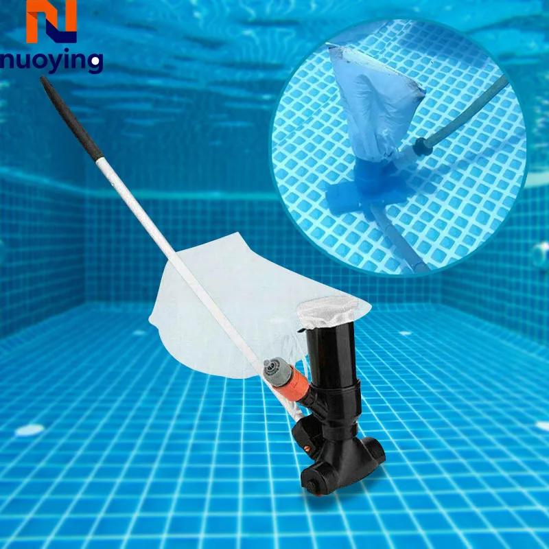 Kit de nettoyage de piscine : Nettoyeur de fond de piscine, filtre à piscine, kit de nettoyage extérieur, skimmer et outils pour piscines