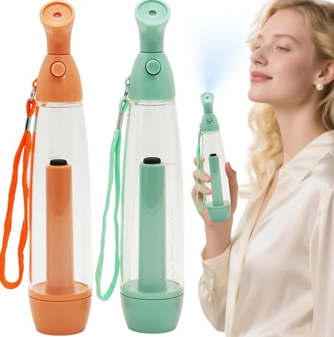 Pulvérisateur Hydratant Portable Quotidien pour Soins du Visage – Mini Humidificateur Manuel pour Hydratation et Soin du Visage