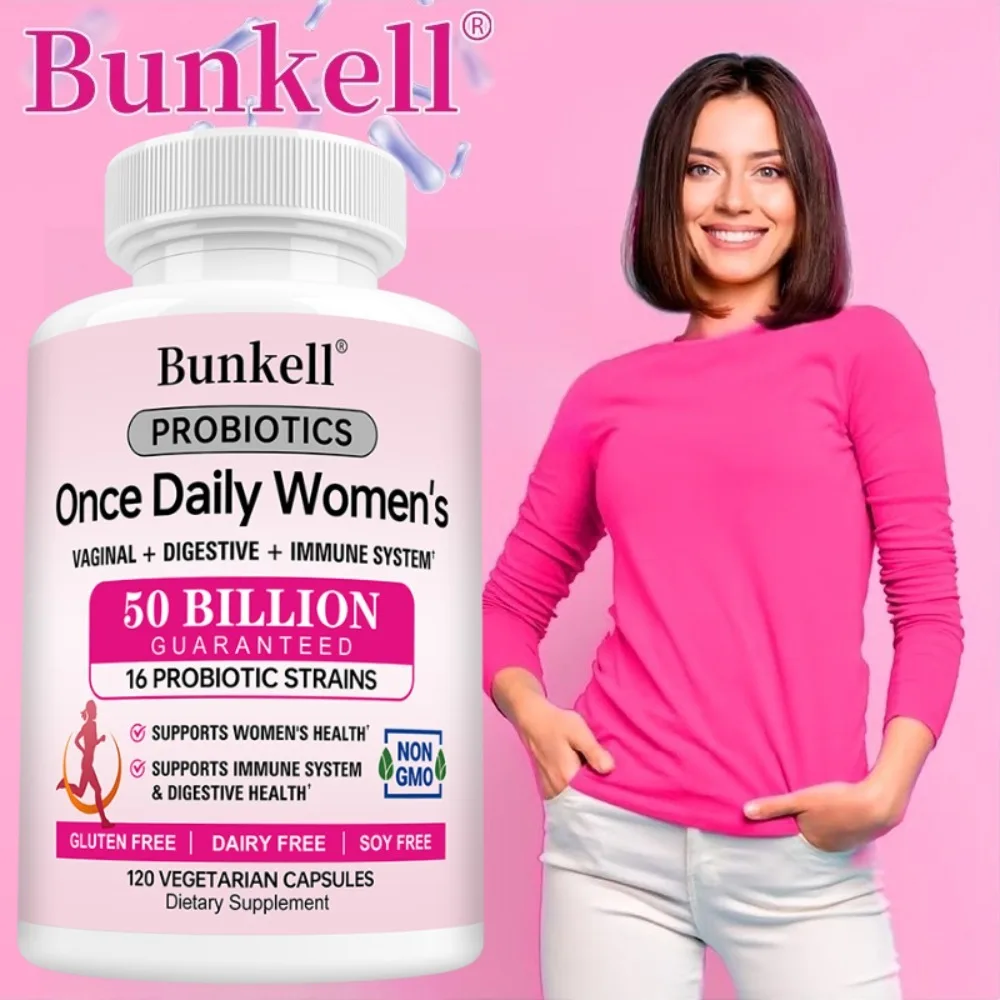 Once Daily Women's Probiotic Capsules - Supports The Intestinal Tract, Urinary System, Immune System Health & Overall Health