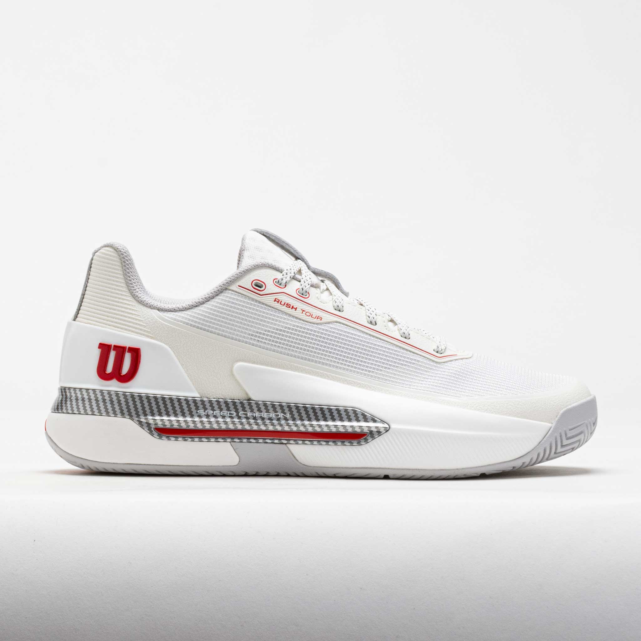 Wilson Rush Tour 5 CTC White/Micro Chip/Red Tennis Shoes