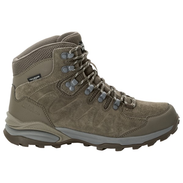Jack Wolfskin - Women's Refugio Texapore Mid - Wanderschuhe 39,5 | EU 39,5 braun