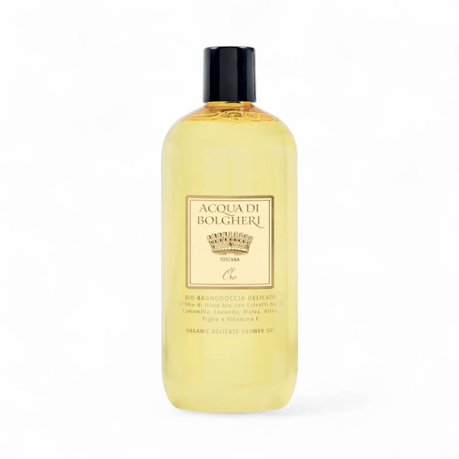 Acqua di Bolgheri Bagnodoccia Gel Naturale Corpo Profumato ORO 500 ml