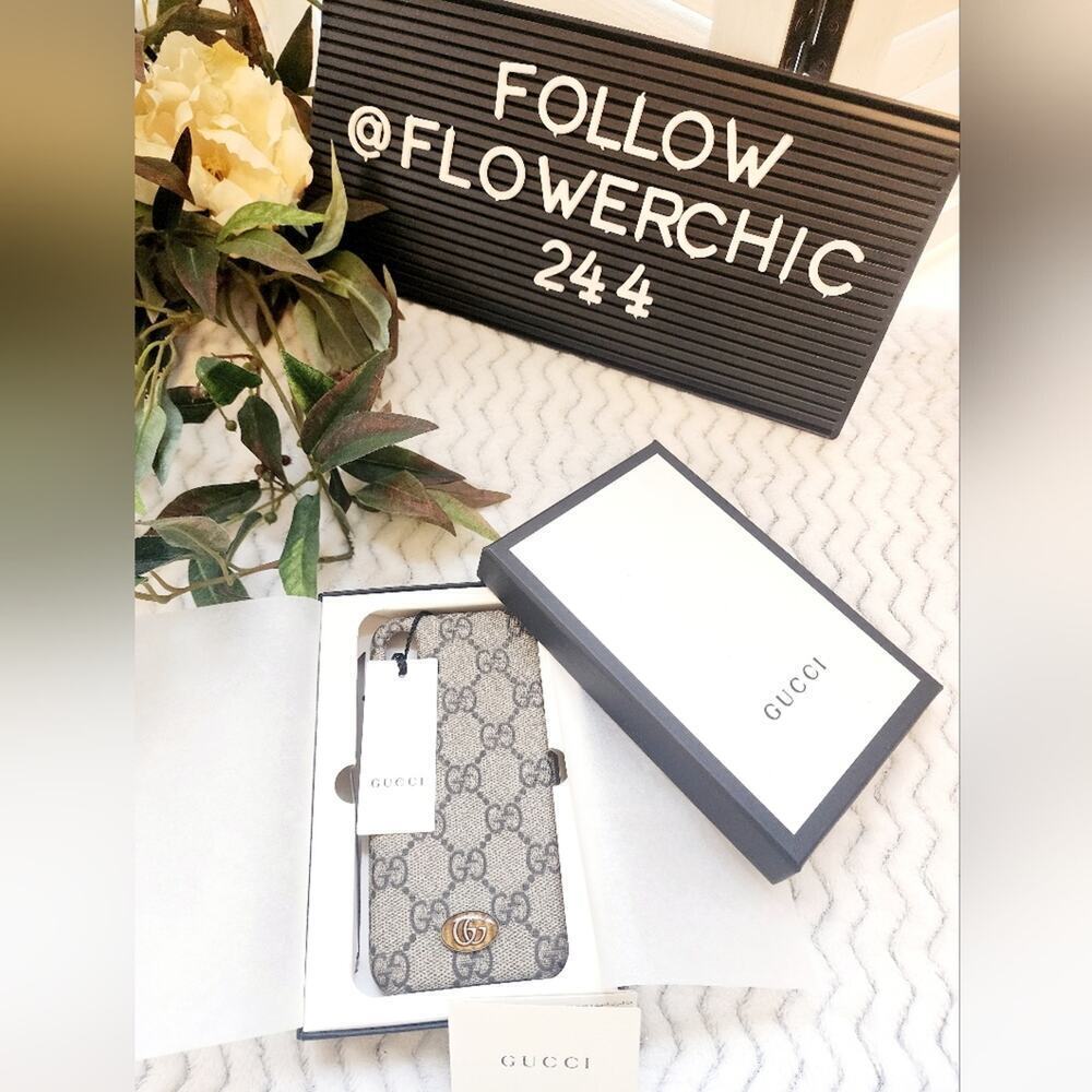 Gucci Cell Phones & Accessories | Gucci Cell Phone Case 6 X 3 | Color: Brown | Size: Os