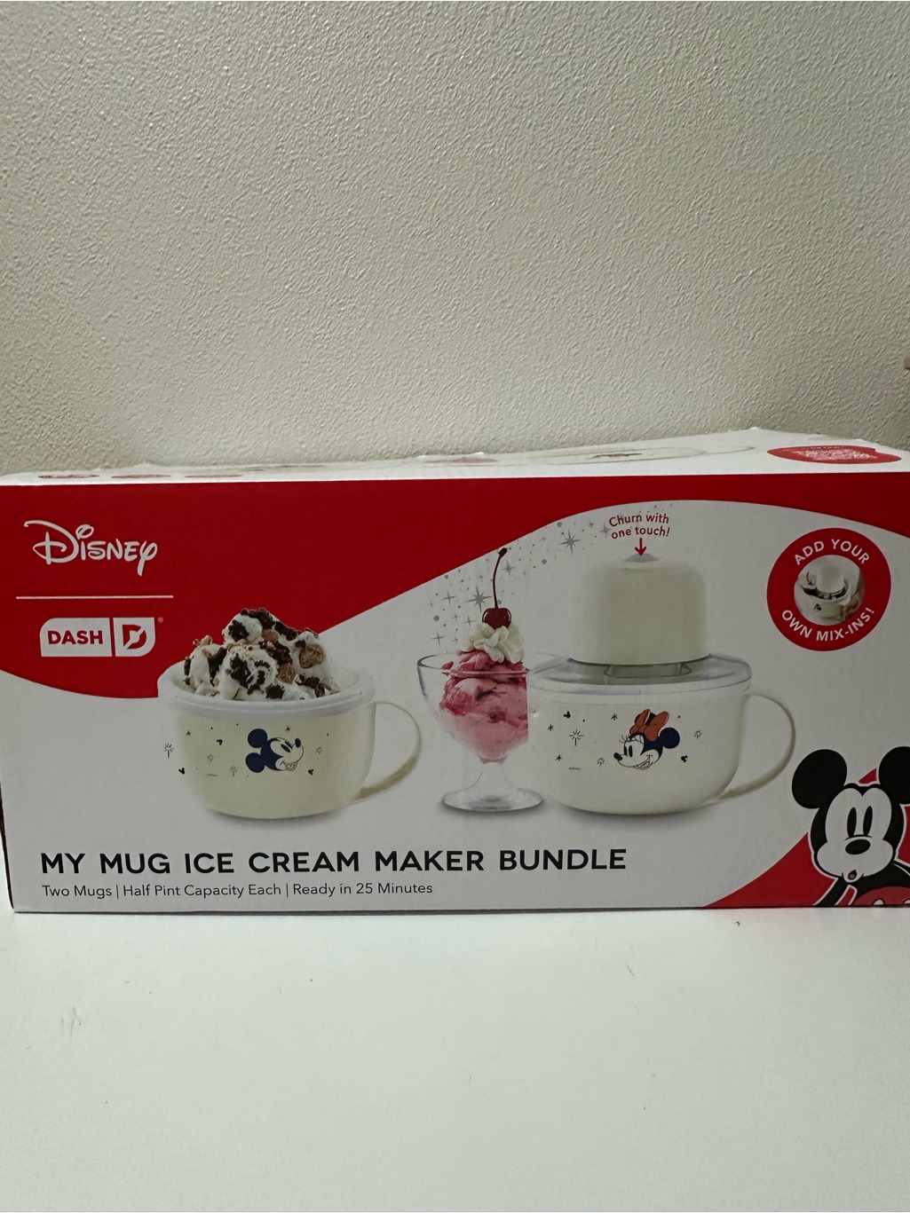 Disney Kitchen | Disney White Corded Appliance Accessory With Red Packaging Accent | Color: Black/White | Size: Os