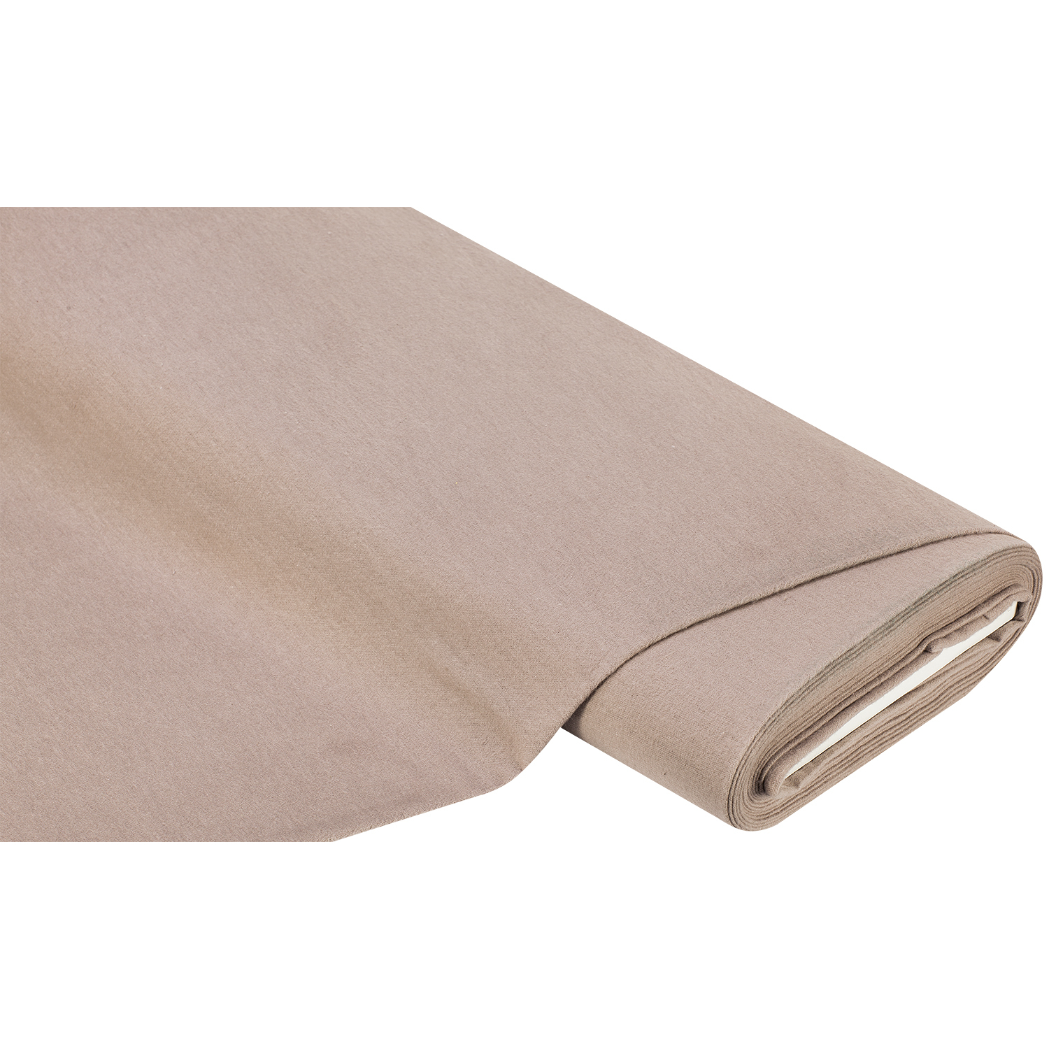 Baumwoll-Molton Nora, taupe