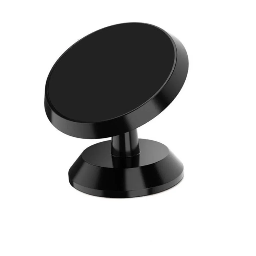 Universal Magnetic Car Phone Holder With Rotation Dashboard Phone Mount For All Smartphones black