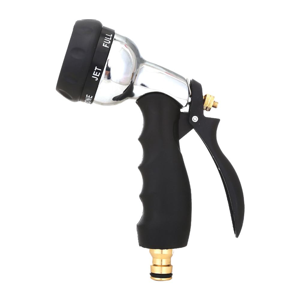 Heavy Duty Metal Garden Hose Nozzle High Pressure Spray Gun For Car Washing, Garden Watering & Cleaning Heavy Duty Metal Garden Hose Nozzle High Pressure Spray Gun For Car Washing, Garden Watering & Cleaning