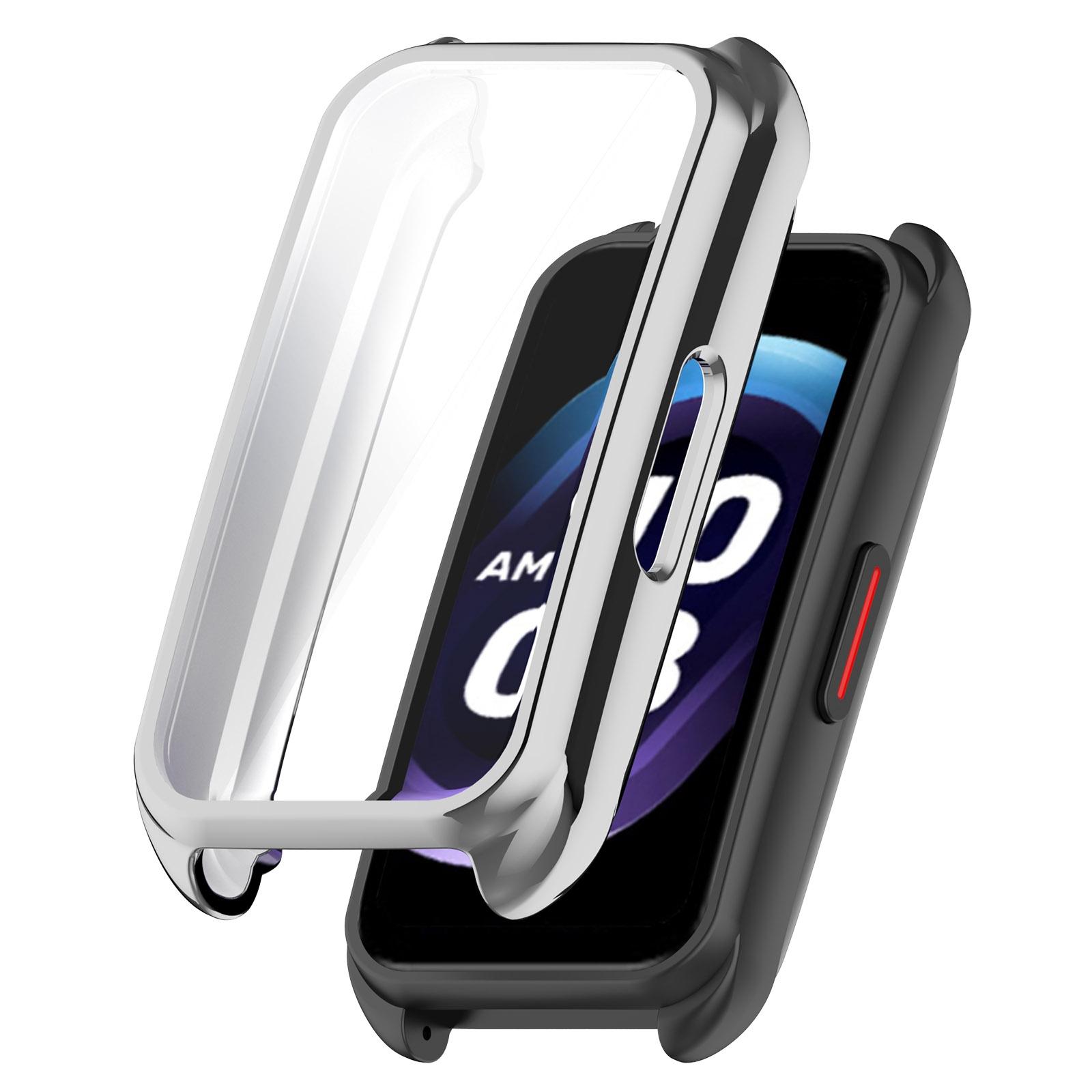 Electroplated Keep Band B5 Protective Case And Keep Band B4 TPU Cover silver