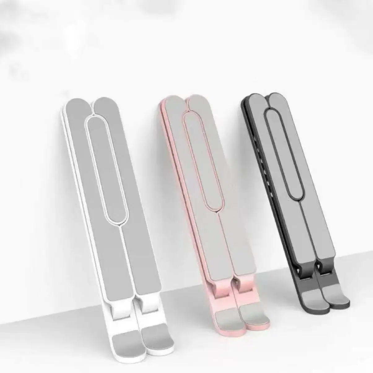 Support pliable pour ordinateur portable, support réglable et portable en alliage d