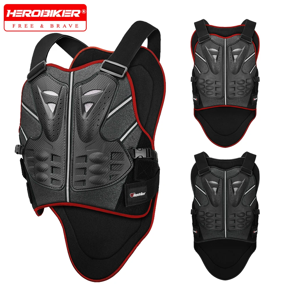 Gilet de protection anti-collision pour moto, équipement de protection de la poitrine et du dos pour sports extrêmes, équipement de moto tout-terrain