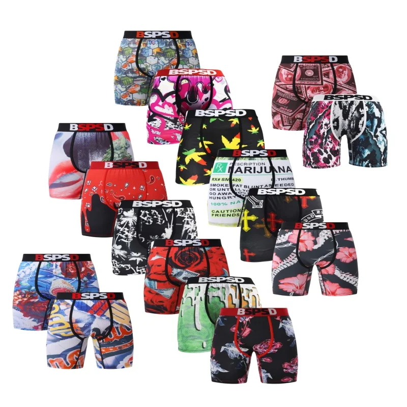 Sous-vêtements pour hommes, boxers confortables et respirants, caleçons pour hommes, boxershorts, sous-vêtements pour hommes, boxers de grande taille, caleçons pour hommes