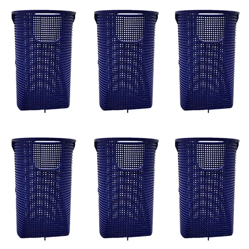 A89E-6X Panier de pompe de piscine, paniers de skimmer, panier de filtre de piscine, paniers de remplacement pour skimmers de piscine, accessoires de piscine