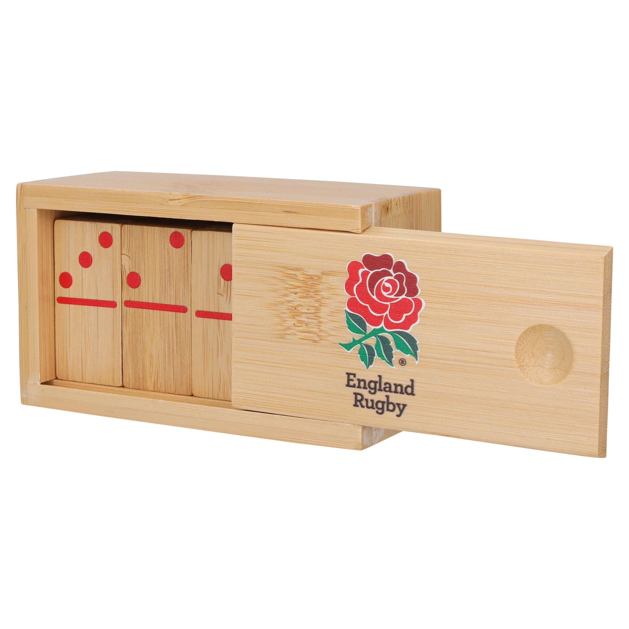England Rugby Holzdomino-Set