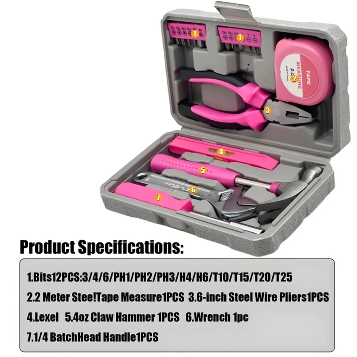 Kits d'outils ABZS, Kits d'outils de quincaillerie complets, Kits d'outils combinés, Kits d'outils de réparation manuels, Boîtes de rangement pour outils