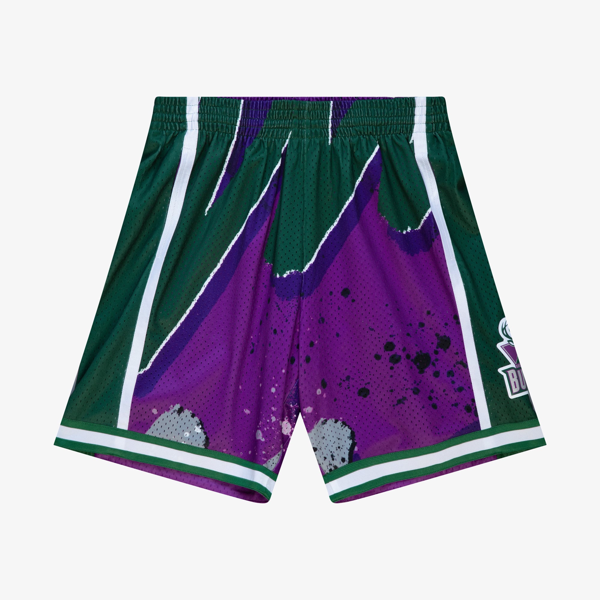 Short Swingman Mitchell & Ness 2000 Hyper Hoops des Milwaukee Bucks - Violet - Homme - Homme Taille: M