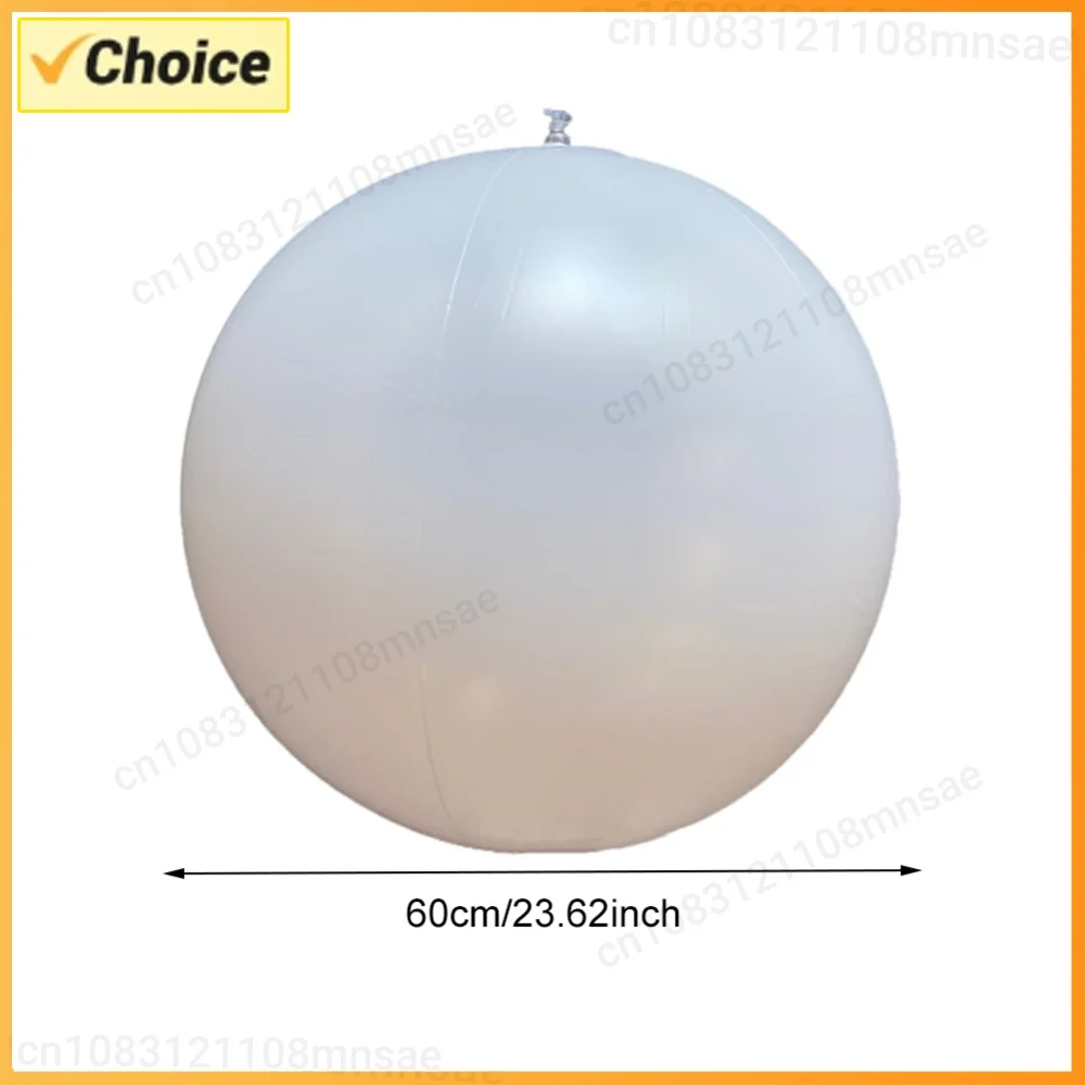 1-5 Stück LED-Leuchtkugel mit Fernbedienung, IP68 wasserdicht, schwimmende Poollampe, 16 Farben, aufblasbarer Strandball, Durchmesser 60 cm/40 cm