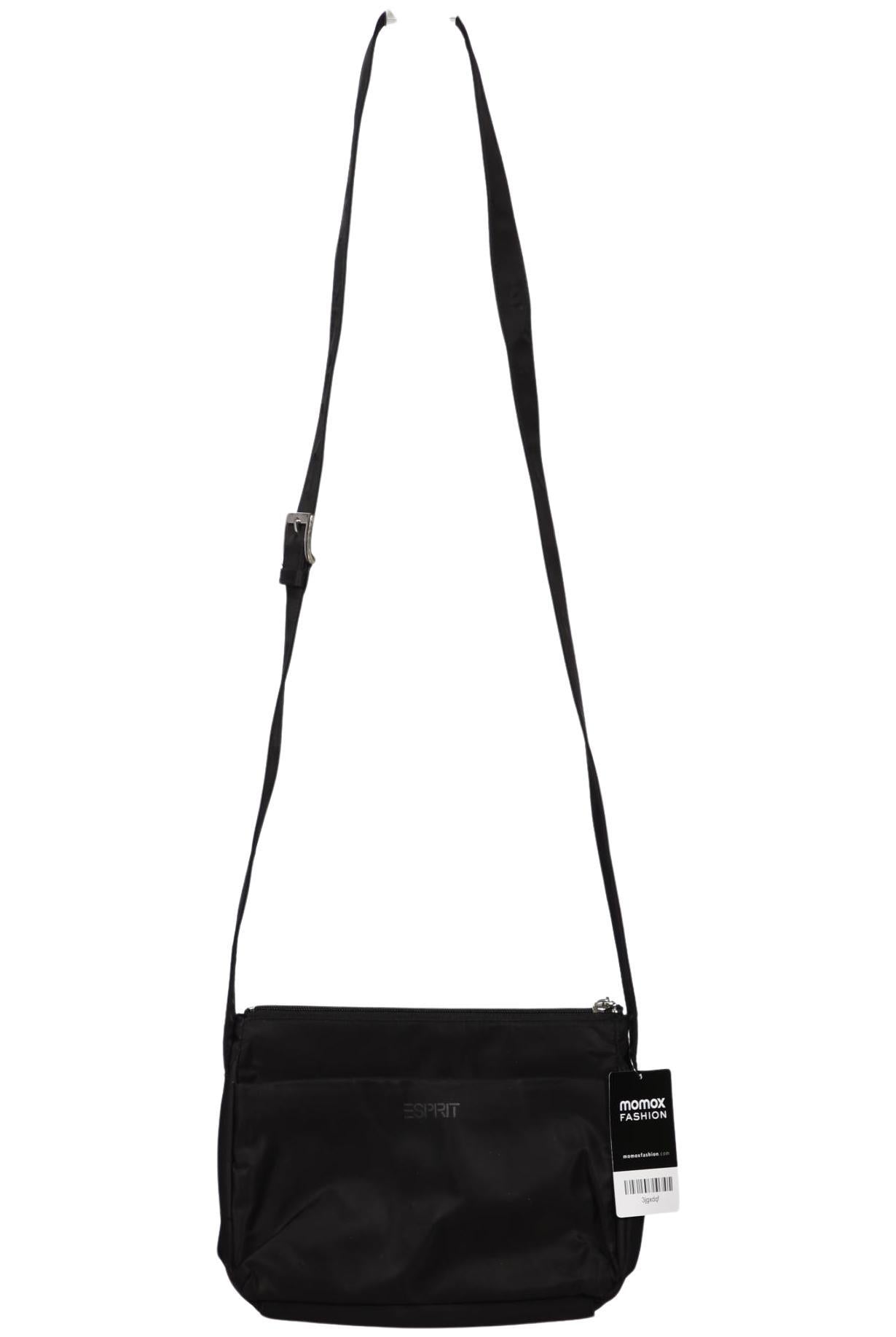 Esprit Damen Handtasche klein, Gr. , Schwarz, kein / Etikett
