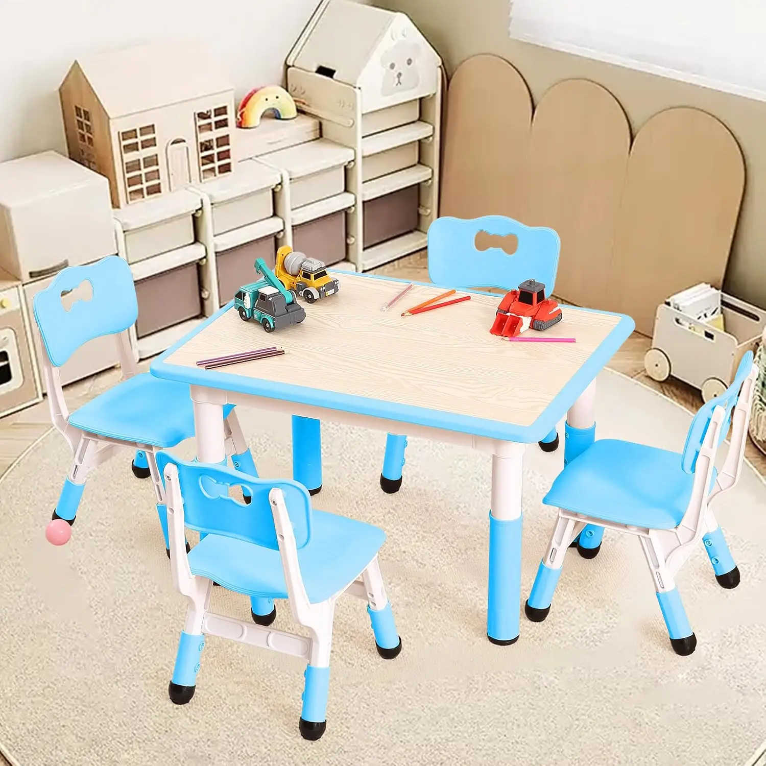 Ensemble Table et 4 Chaises Garvee pour Enfants – Table d