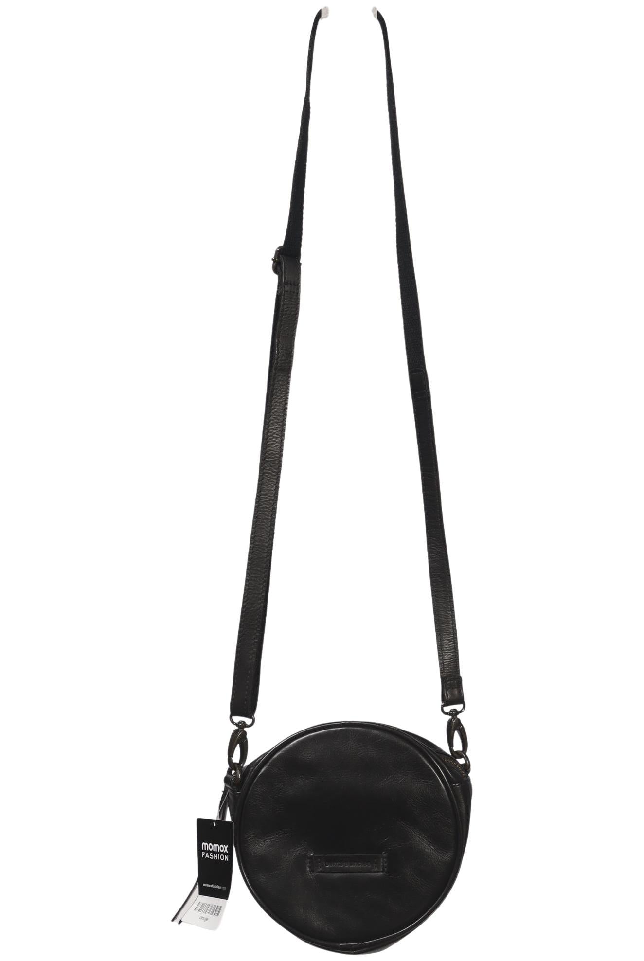 aunts & uncles Damen Handtasche klein Leder, Gr. , Schwarz, kein / Etikett / Leder