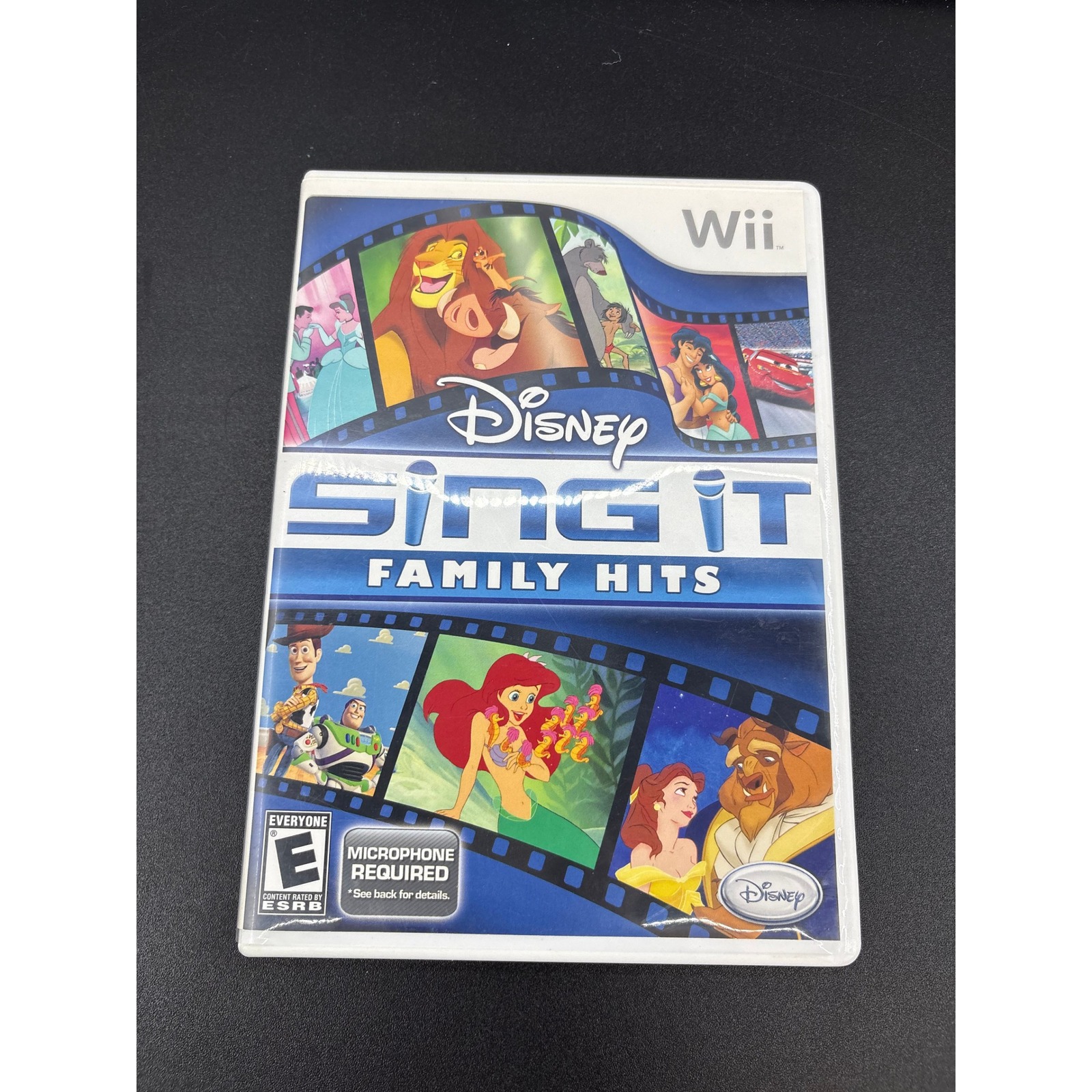 Disney Video Games & Consoles | Disney Sing It Family Hits Nintendo Wii Game Rvl P Sdfe 2010 Video Game | Color: Blue/White | Size: Os