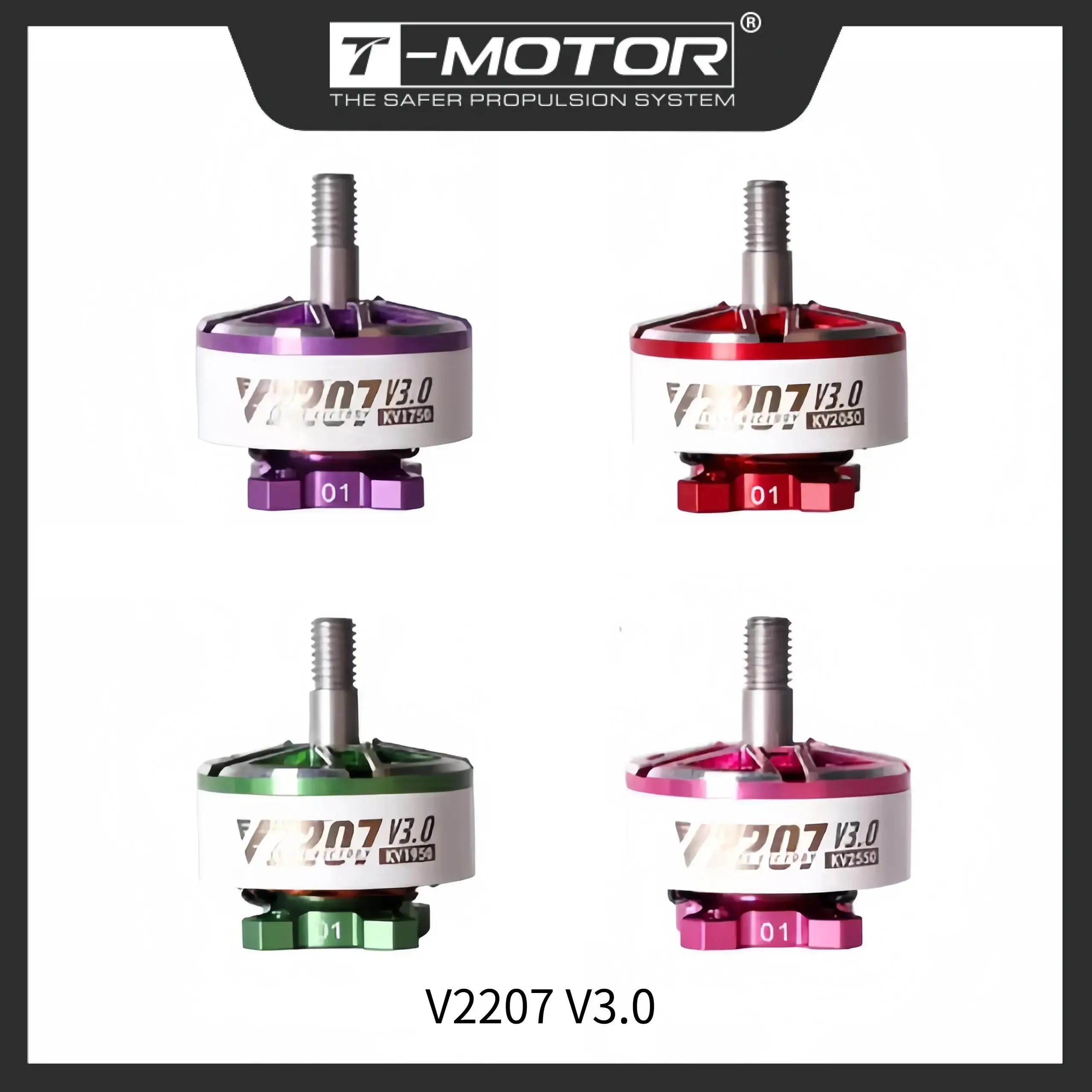 T-MOTOR T-HOBBY Brushless Motor V2207 V3.0 5