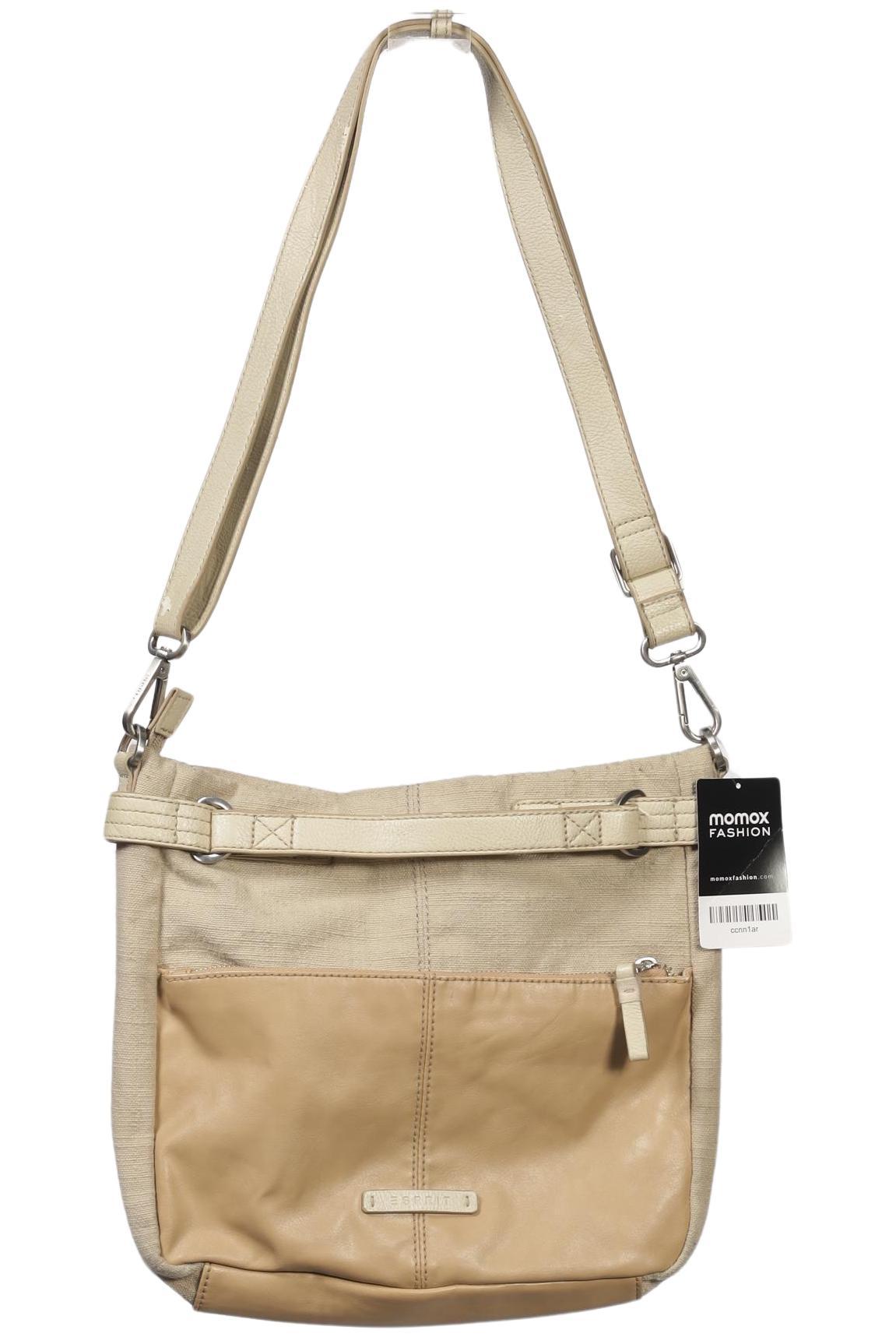 Esprit Damen Handtasche gross, Gr. , Beige, Synthetik