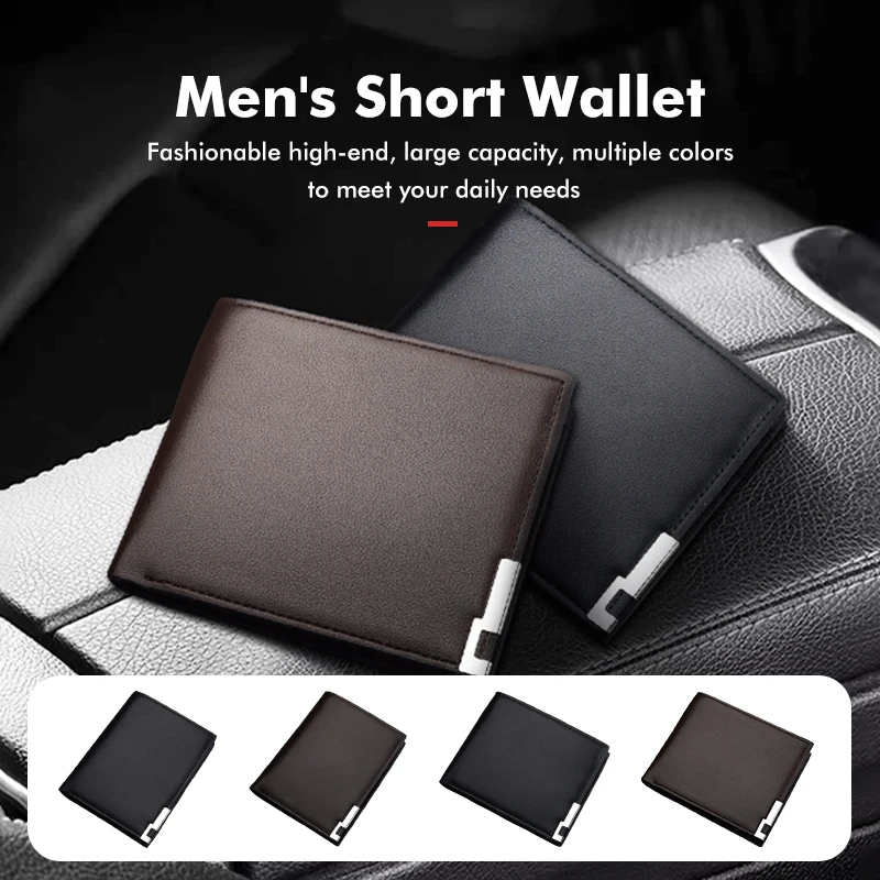 Portefeuille en cuir pour permis de conduire et cartes de crédit pour voiture